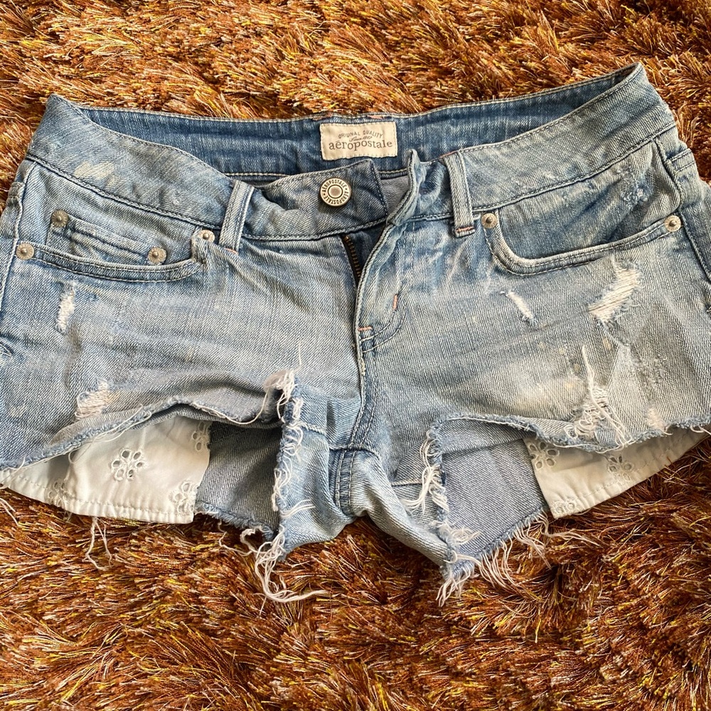 Aeropostale denim shorts